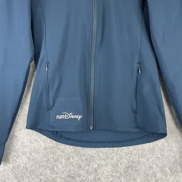 Disney Half Marathon Weekend 2025 Performance Jacket runDisney Womens XS Hooded - Picture 4 of 12